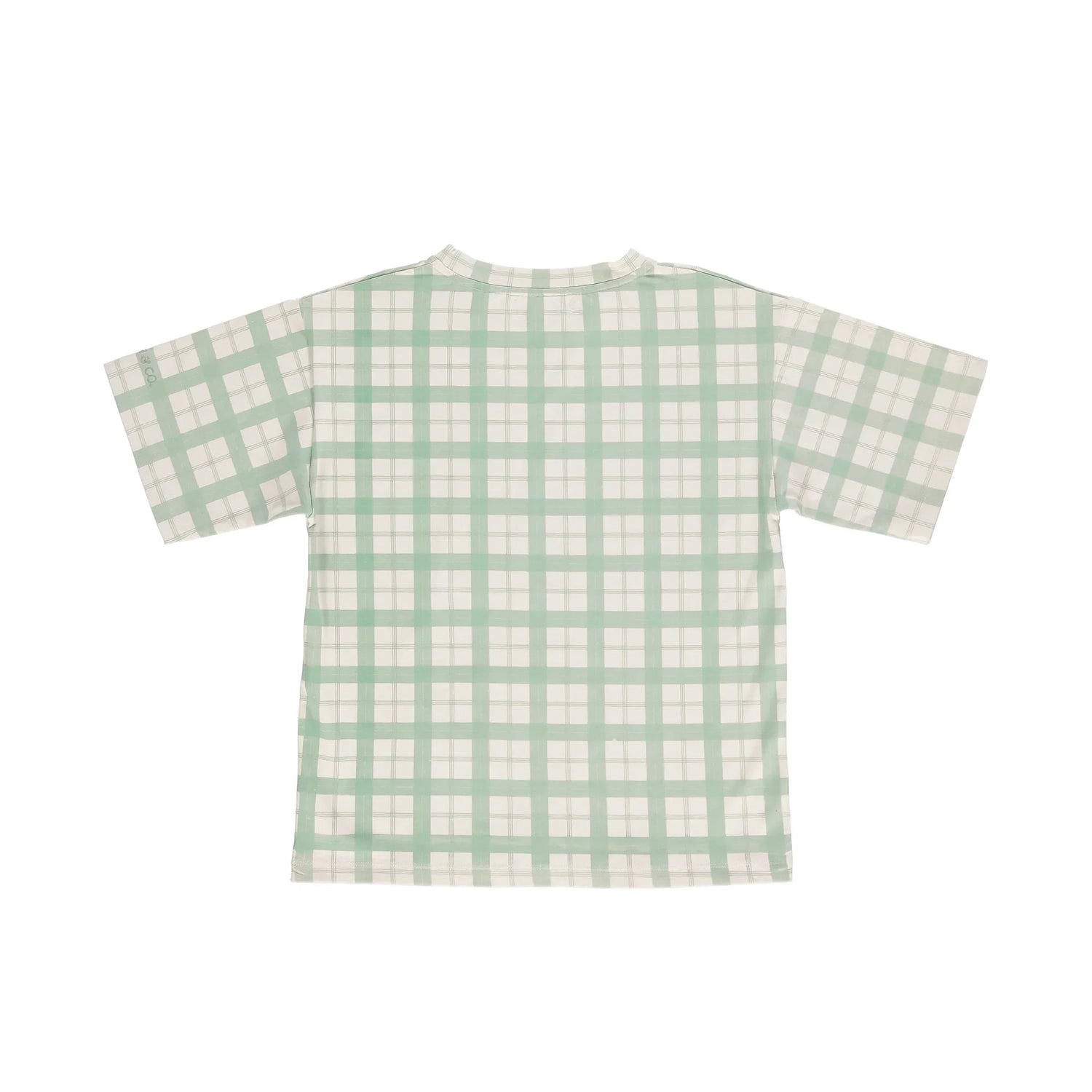 Oversized T-Shirt - Fern Plaid
