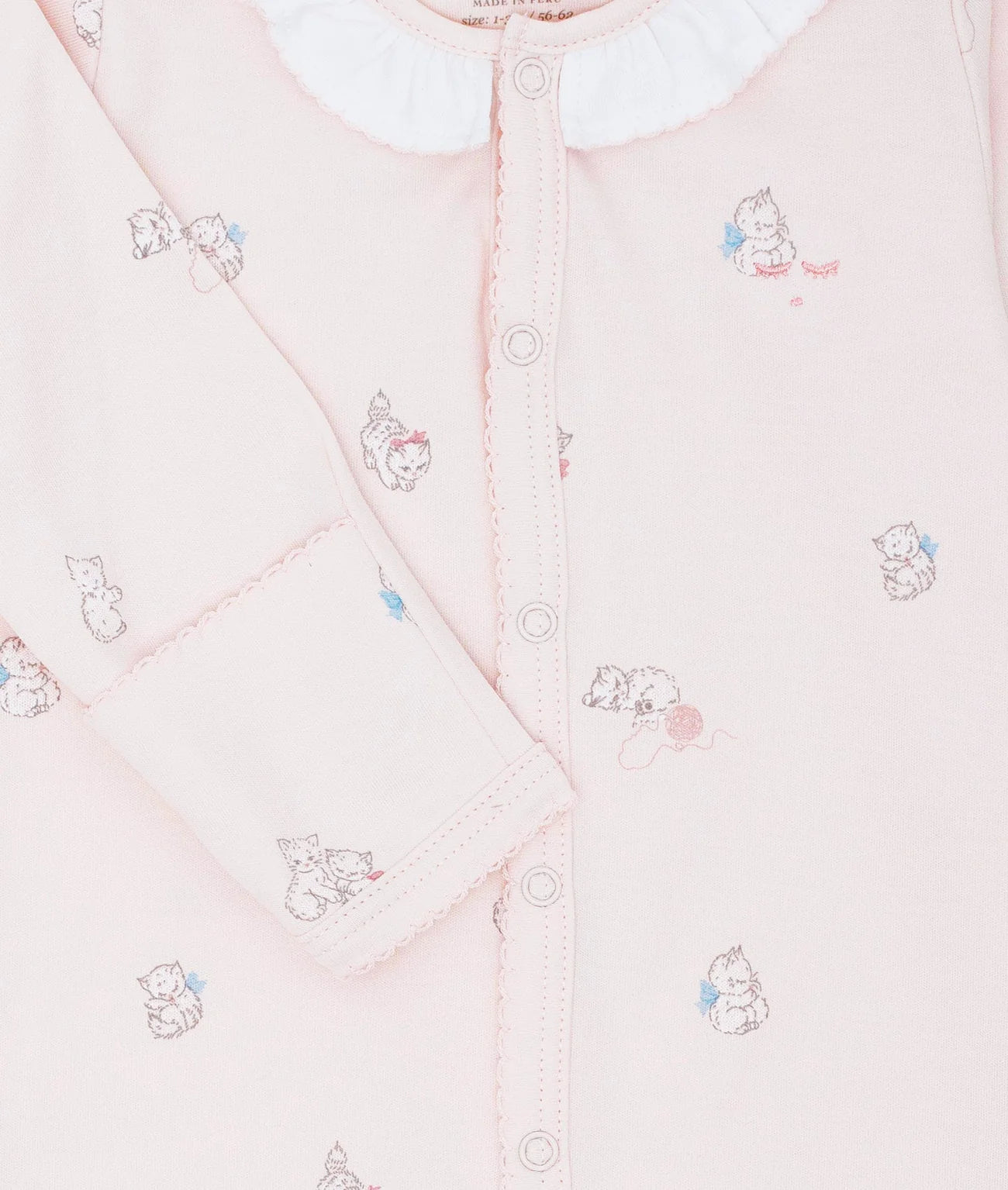 Kittens Ruffled Onesie
