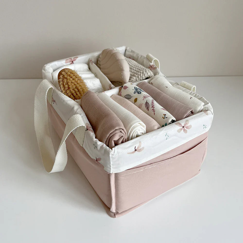 Cam Cam Changing Caddy - Windflower Crème