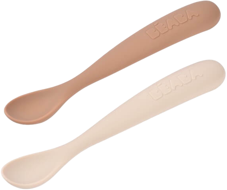 1st Stage Silicone Spoon & Case 2 Pack