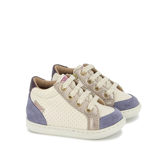 Bouba Zip Box – Nappa Craie Lt Bronze Iris