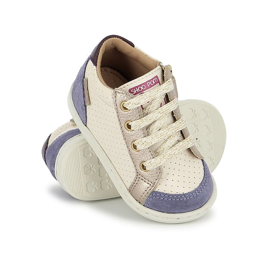 Bouba Zip Box – Nappa Craie Lt Bronze Iris