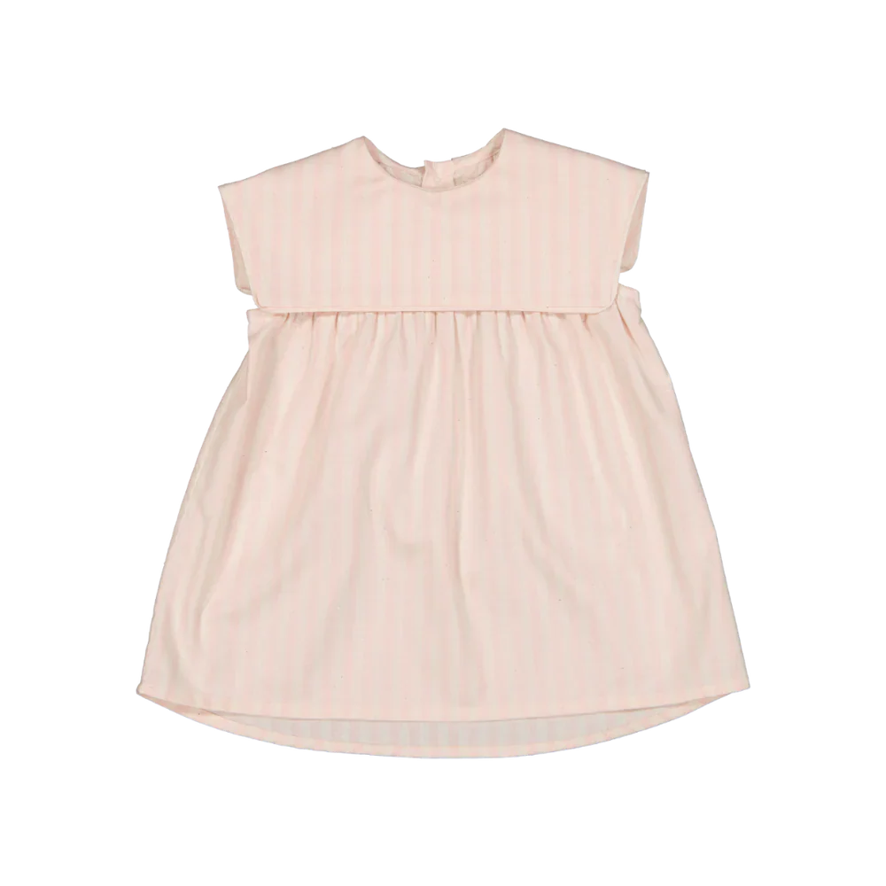 LOIR Paris Dress Colombe - Pink Stripes 6M