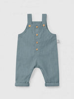 SNUG Dungarees — Mint Blu - 6M