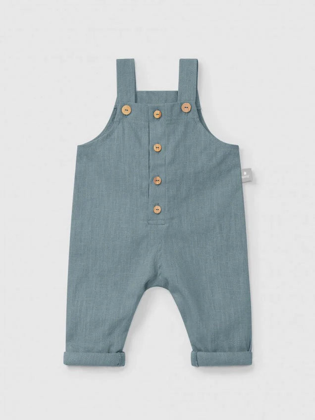 SNUG Dungarees — Mint Blu - 6M