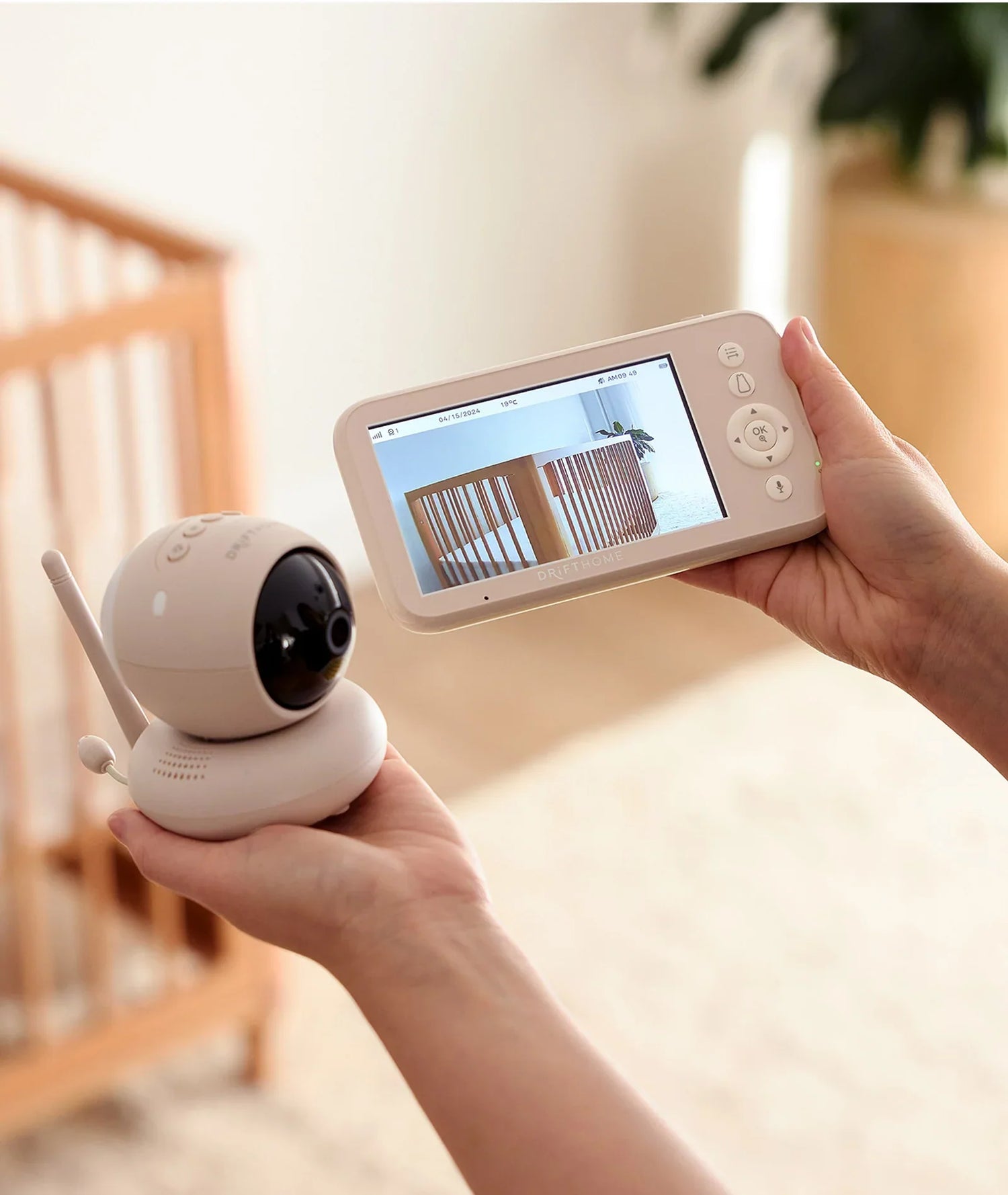 ErgoPouch Drift Home / Baby Monitor - Taupe