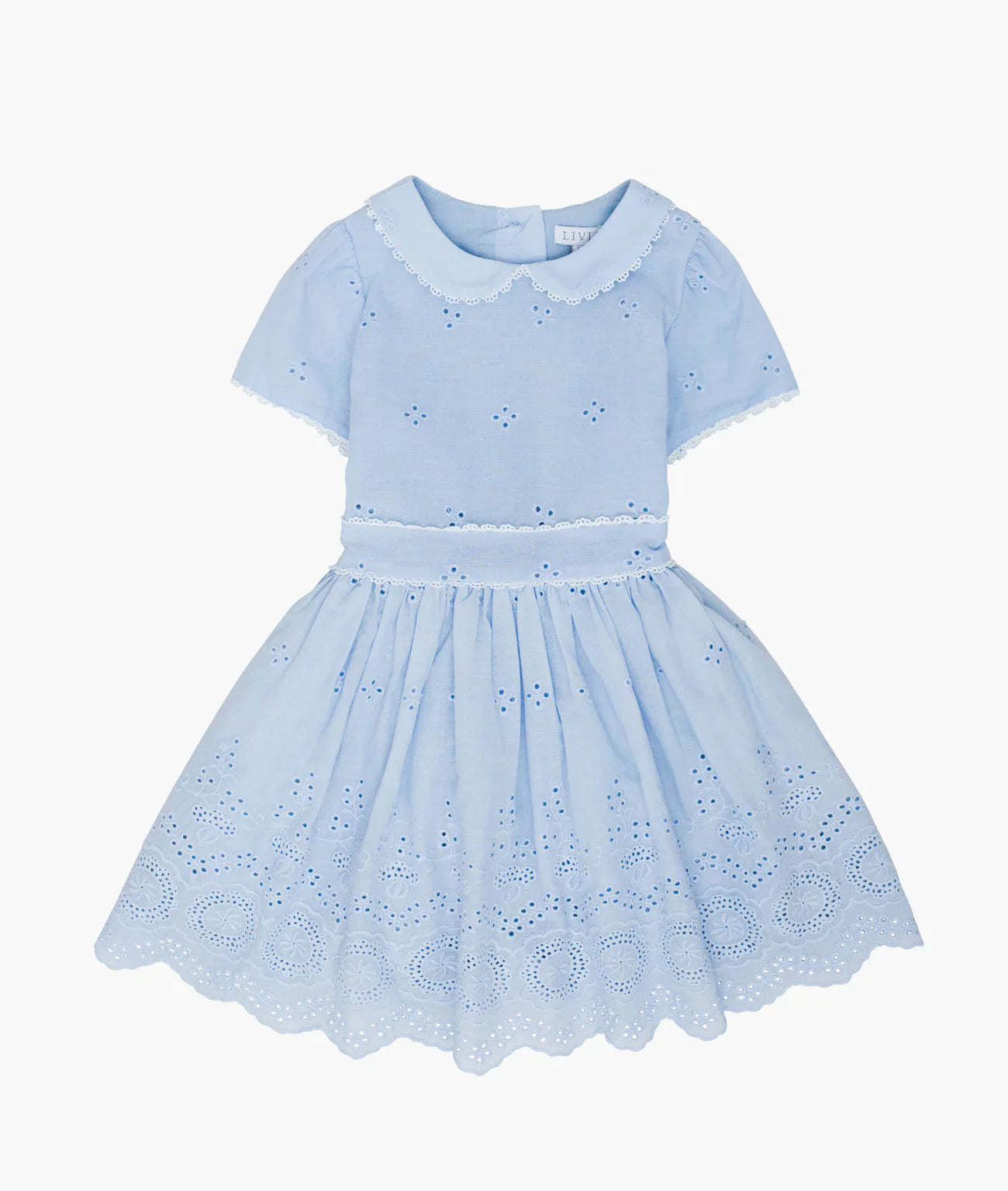LIVLY Fanny Dress Light Light Blue 9-12m