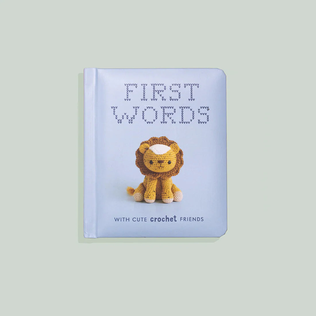 Paige Tate & Co First Words with Cute Crochet Friends (Baby Board Book)