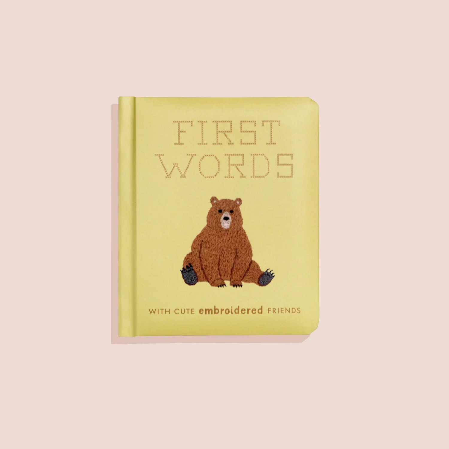 Paige Tate & Co First Words with Cute Embroidered Friends (Baby Board Book)