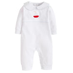Little English Crochet Playsuit - Sailboat - 6M