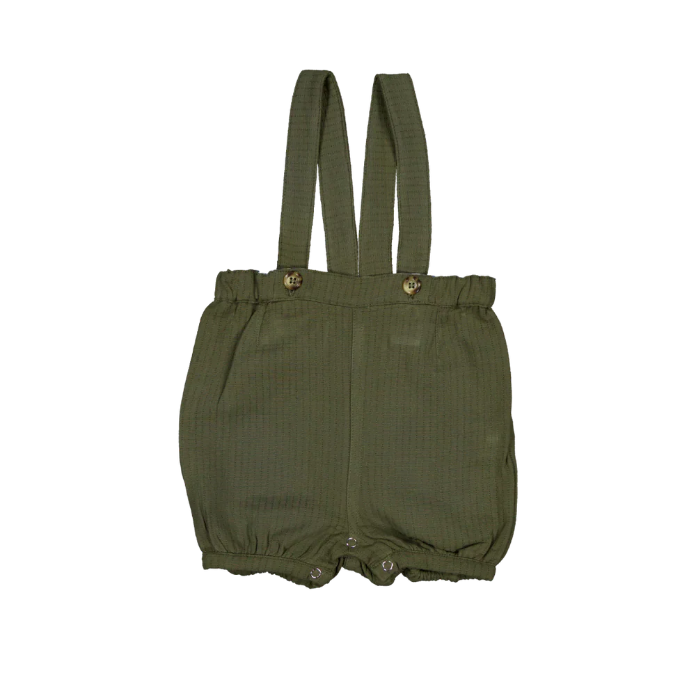 LOIR Paris Bloomer Olive - Green Cotton 6M