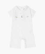 LIVLY Puppies Summer Romper White 3-6m