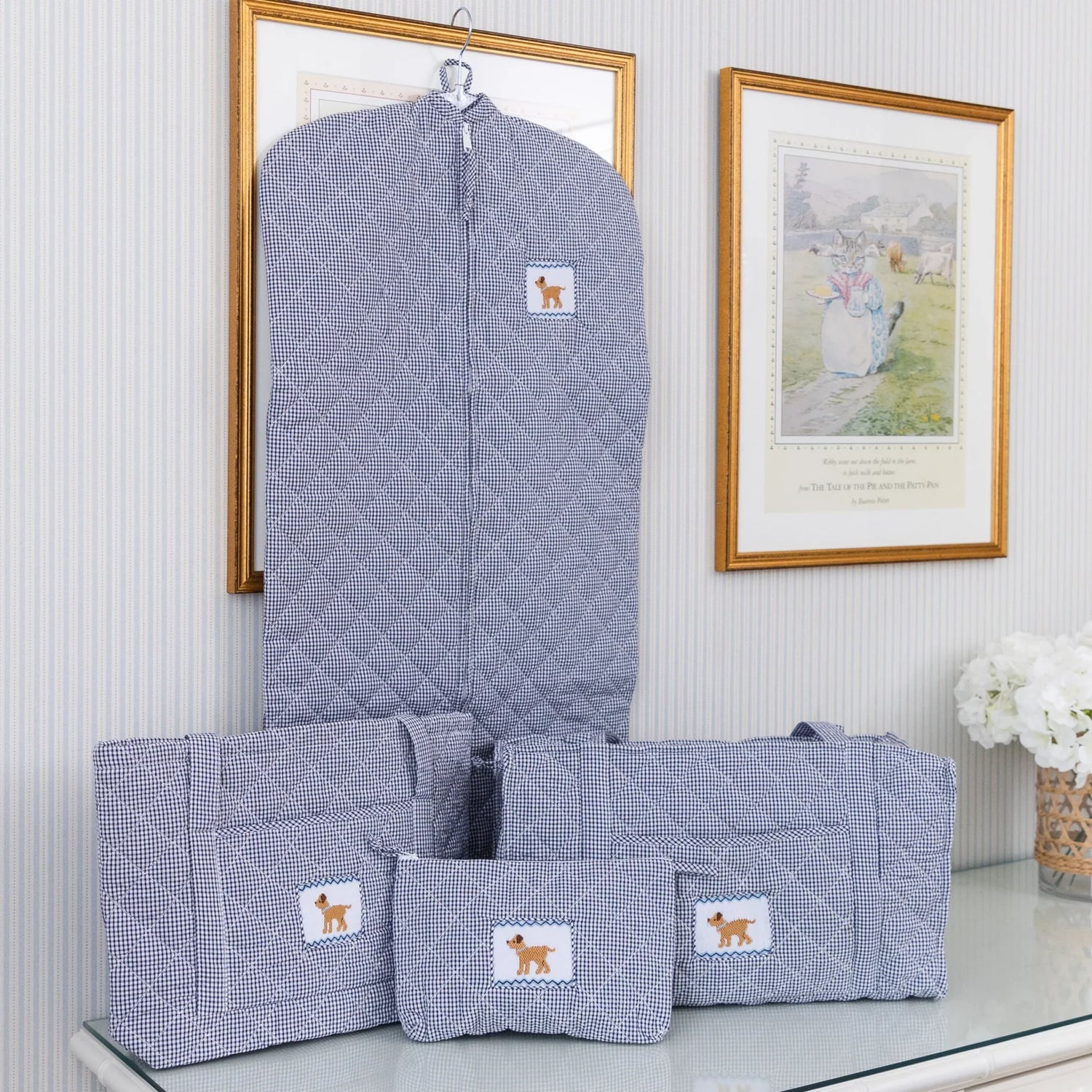 Quilted Luggage Full Set - Boy Lab