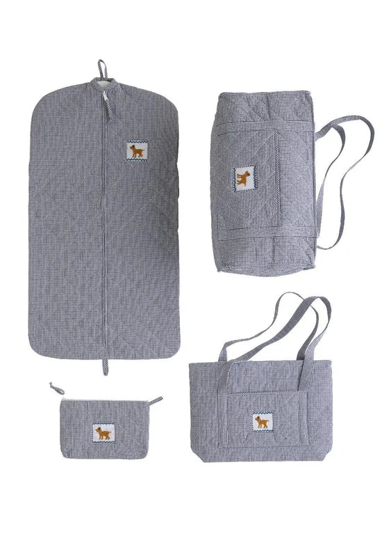 Little English Quilted Luggage Full Set - Boy Lab
