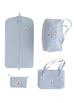 Little English Quilted Luggage Full Set - Sailboat