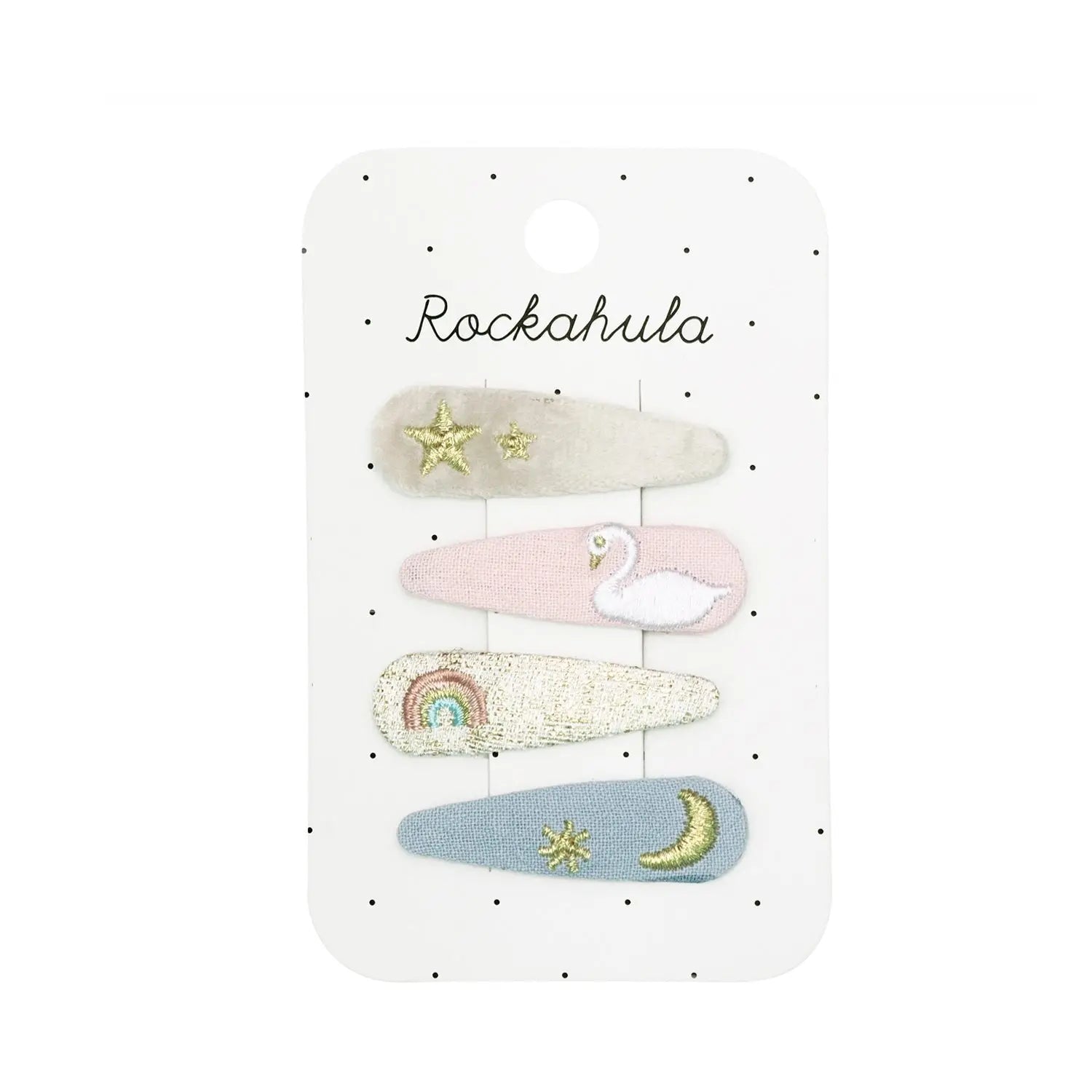 Rockahula Enchanted Embroidered Clip Set