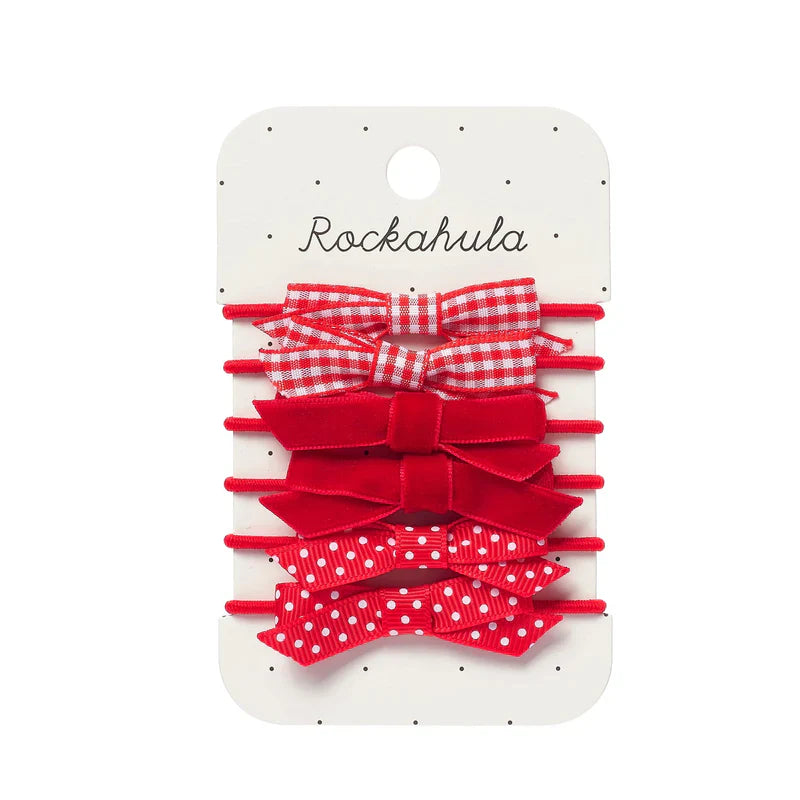 Rockahula School Bow Pony Set Red