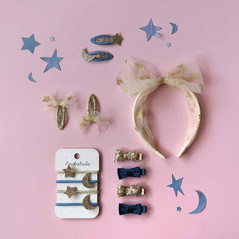 Starry Tulle Clips
