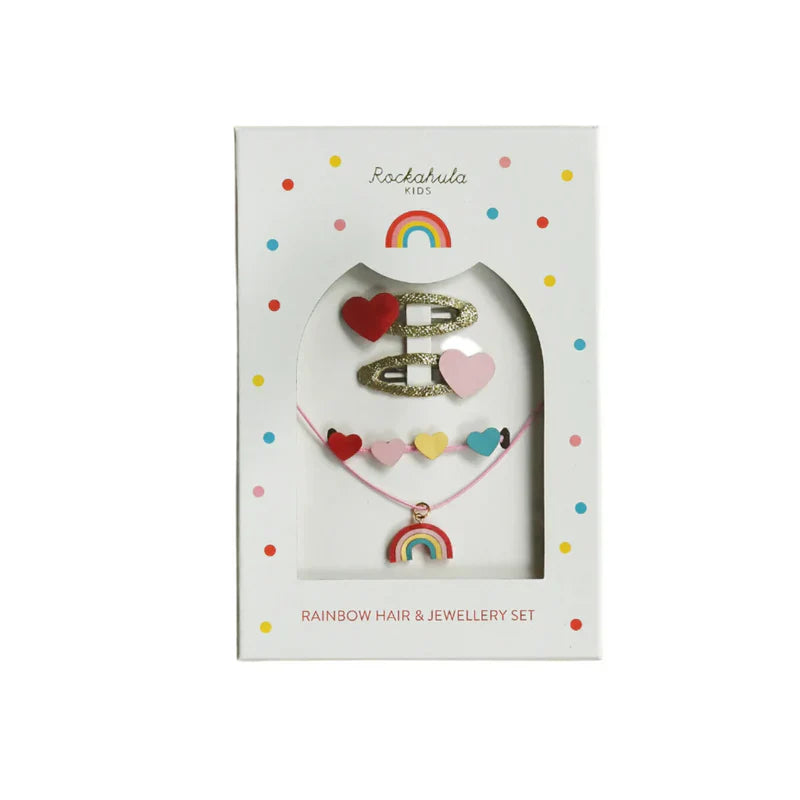 Rockahula Vintage Rainbow Hair & Jewellery Set