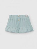 SNUG Ajours Shorts — Mint Blu - 3M