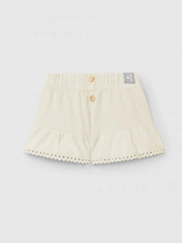 SNUG Ajours Shorts — Natural - 6M