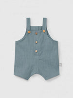 SNUG Bib Shorts — Mint Blu - 3M