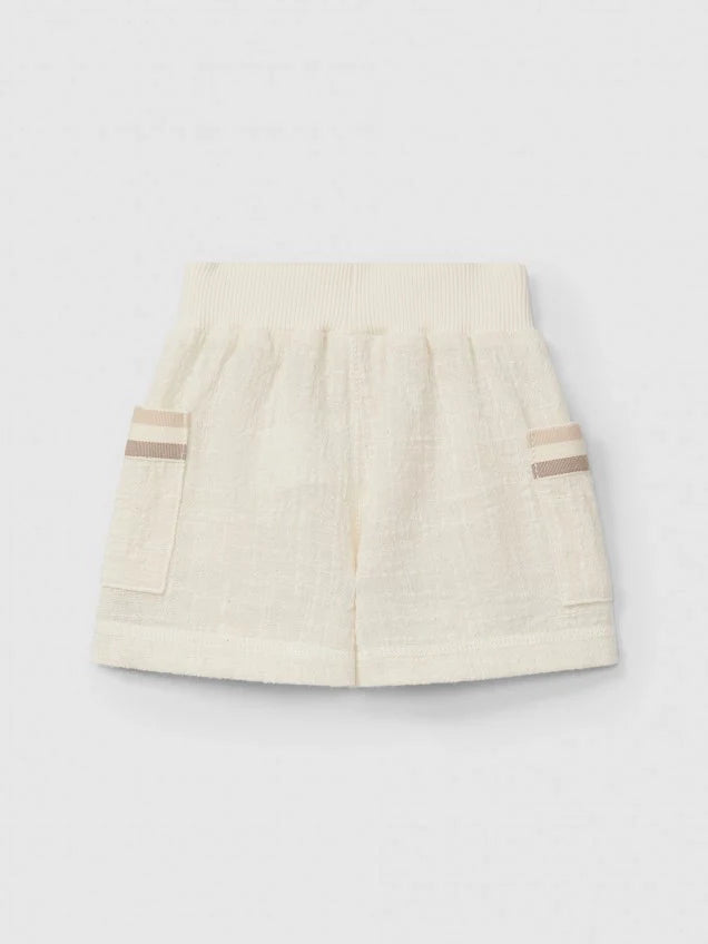 SNUG Shorts — Natural - 6M