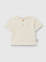 SNUG Striped T-Shirt — Natural - 3M