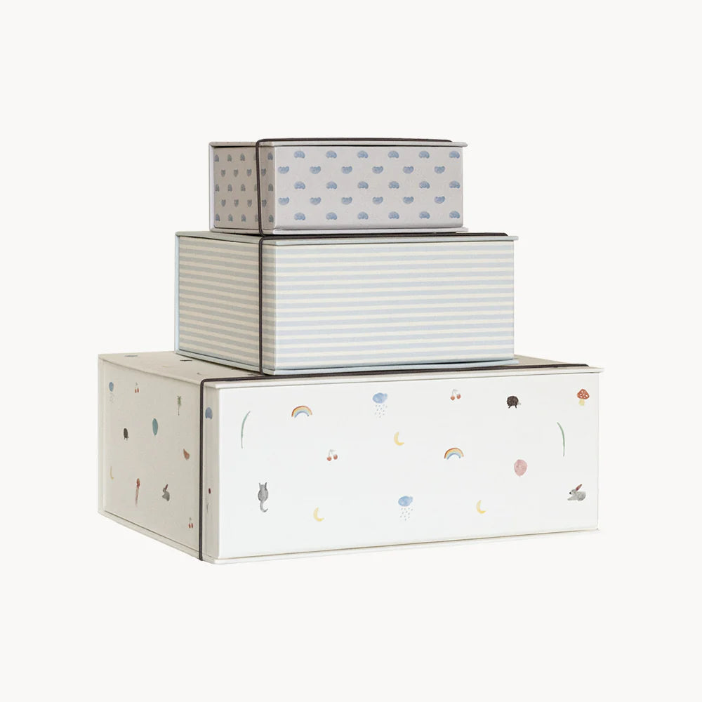 Set of 3 keepsake boxes