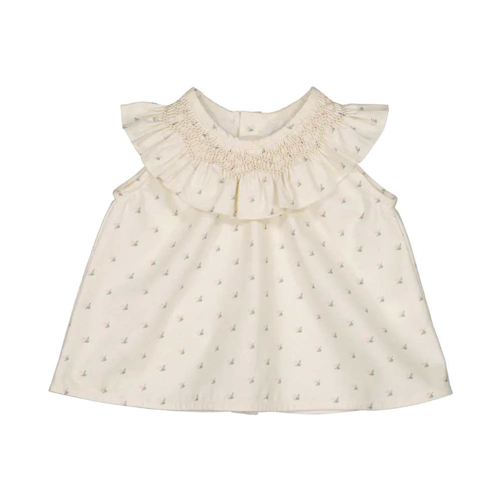LOIR Paris Blouse Thais - Flower Plumetis 9M