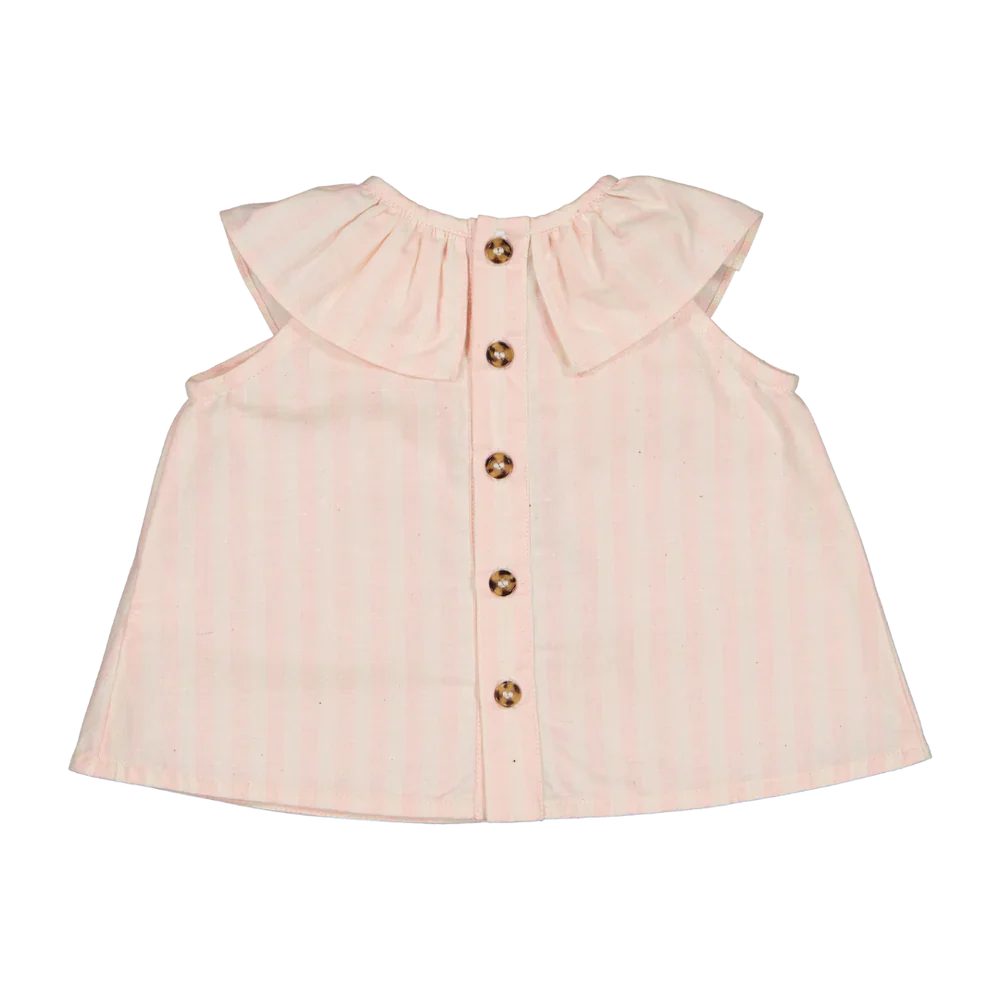 LOIR Paris Blouse Thais - Pink Stripes 9M