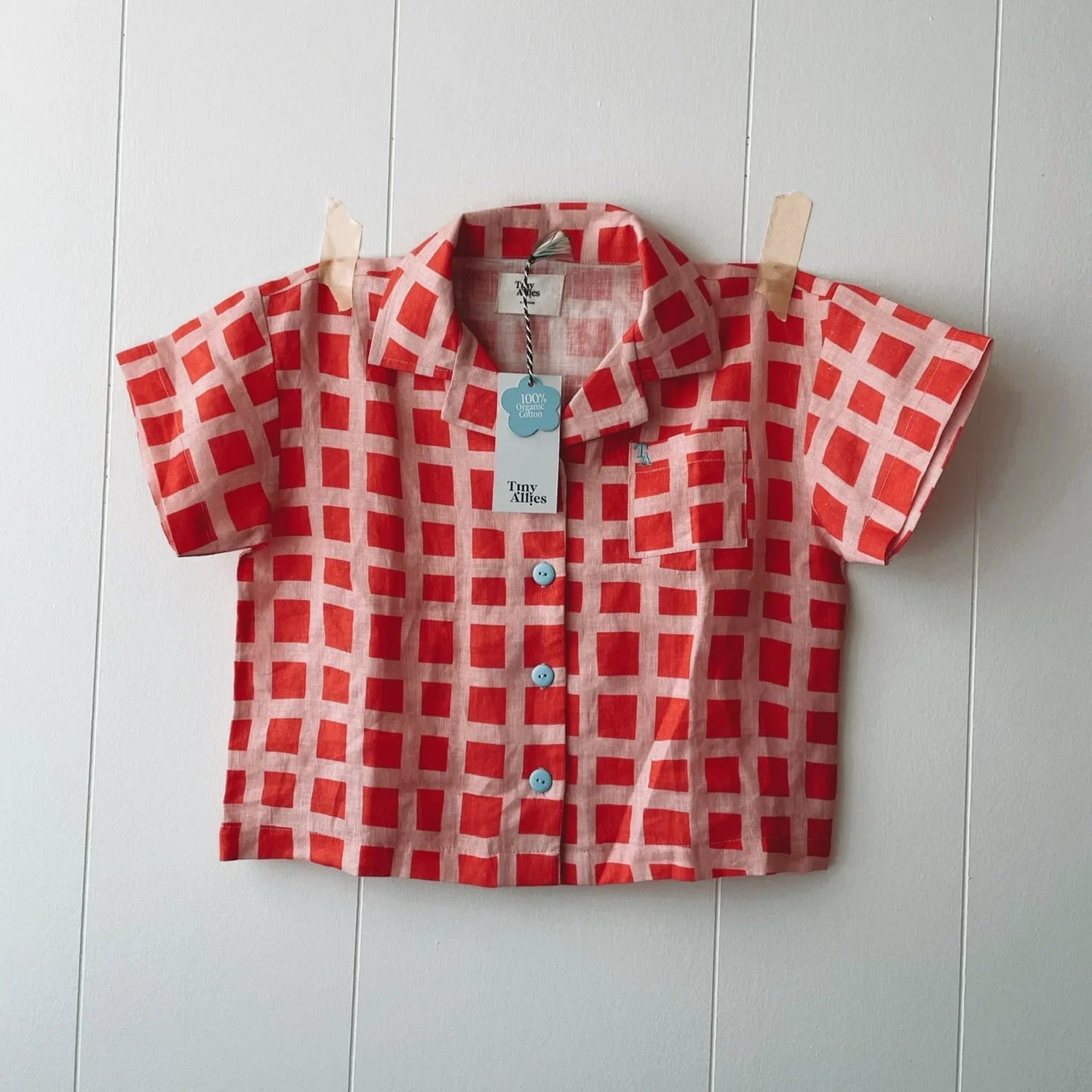 Tiny Allies Stevie Linen Shirt 1-2