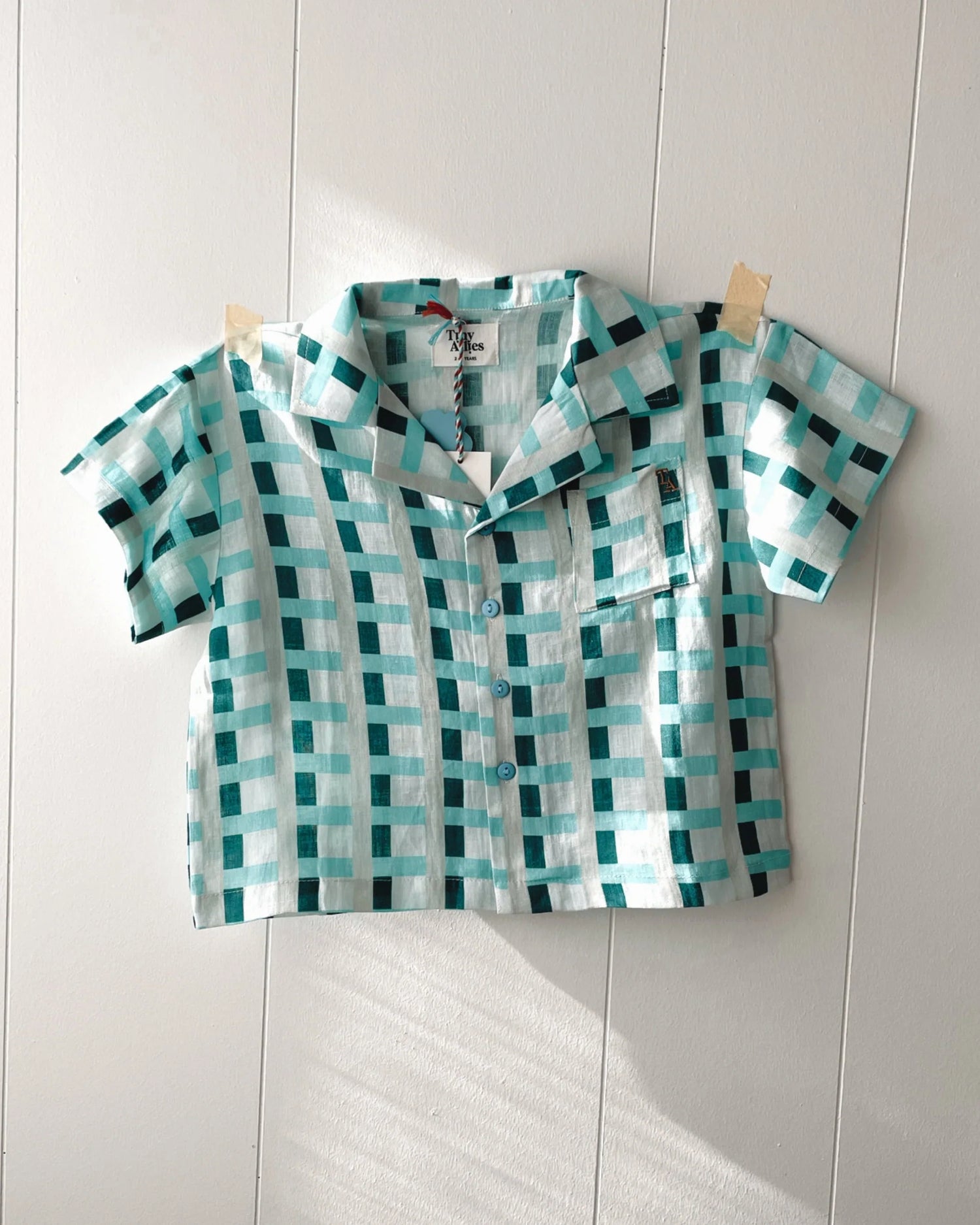 Tiny Allies Zaha Linen Shirt 1-2