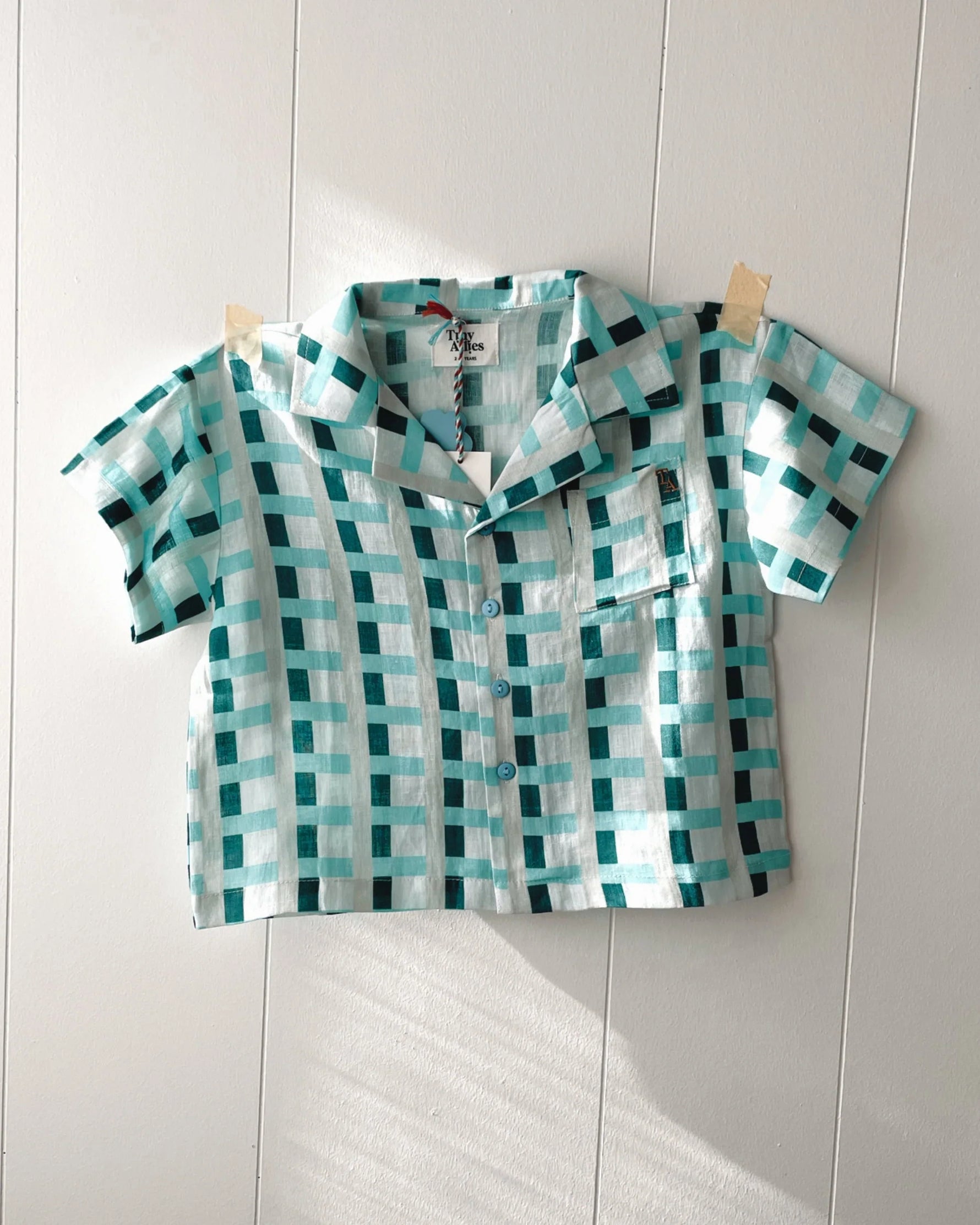 Tiny Allies Zaha Linen Shirt 1-2