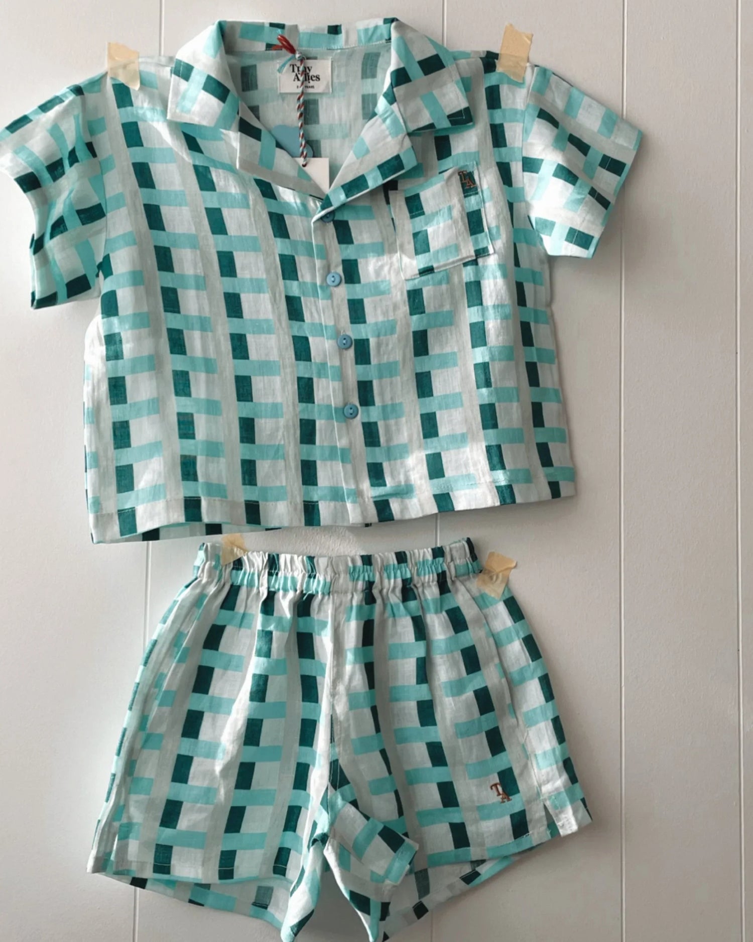 Tiny Allies Zaha Linen Short 2-3