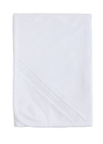 Little English Welcome Home Layette Blanket - White