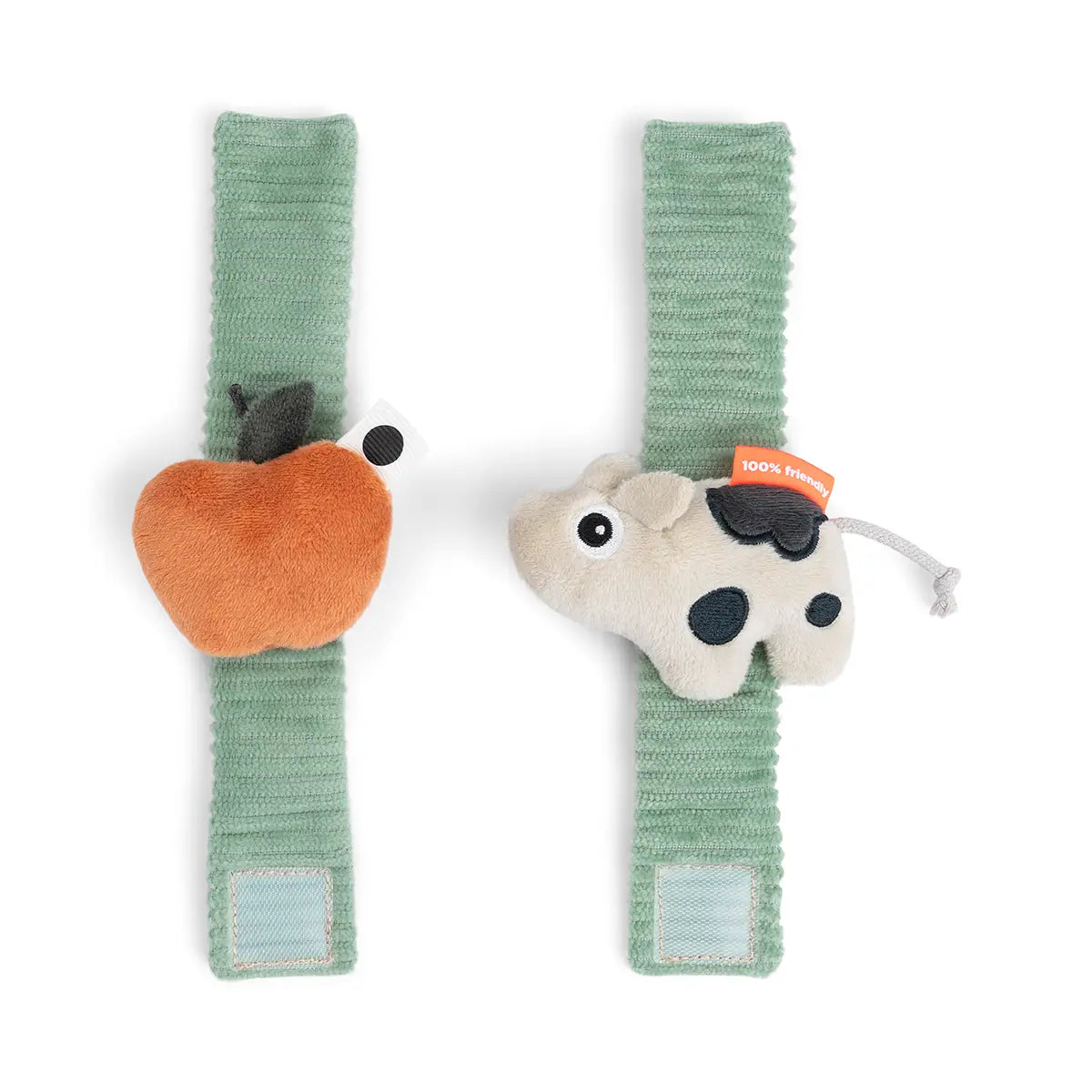 Wrist Rattle 2 Piece Set - Green