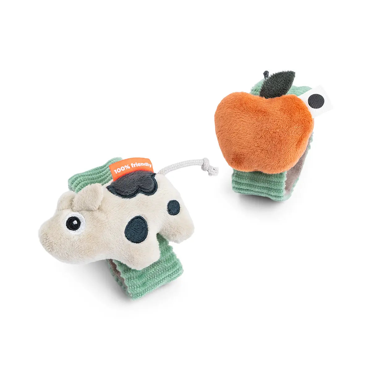 Wrist Rattle 2 Piece Set - Green