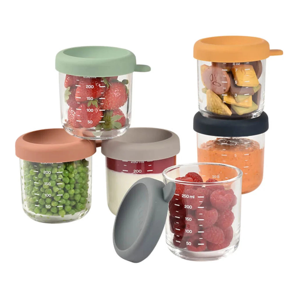 Glass Portion Jars - 250ml