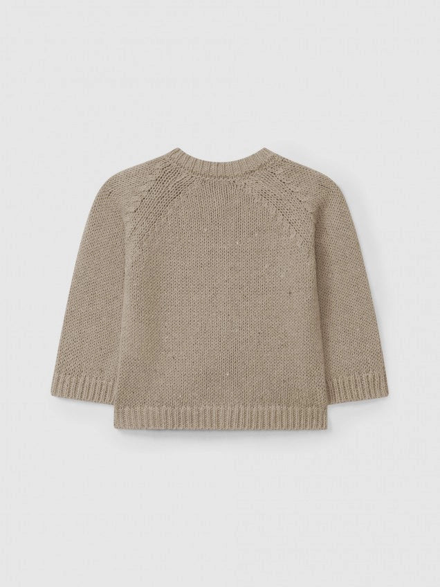 SNUG Knitted Jacket — Coffee - 9M