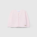 Laranjinha Knitted Jacket — Pink — 6M