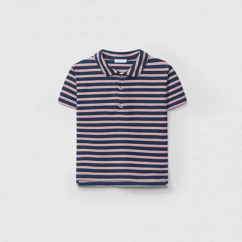 Laranjinha Polo — Navy Blue — 18M
