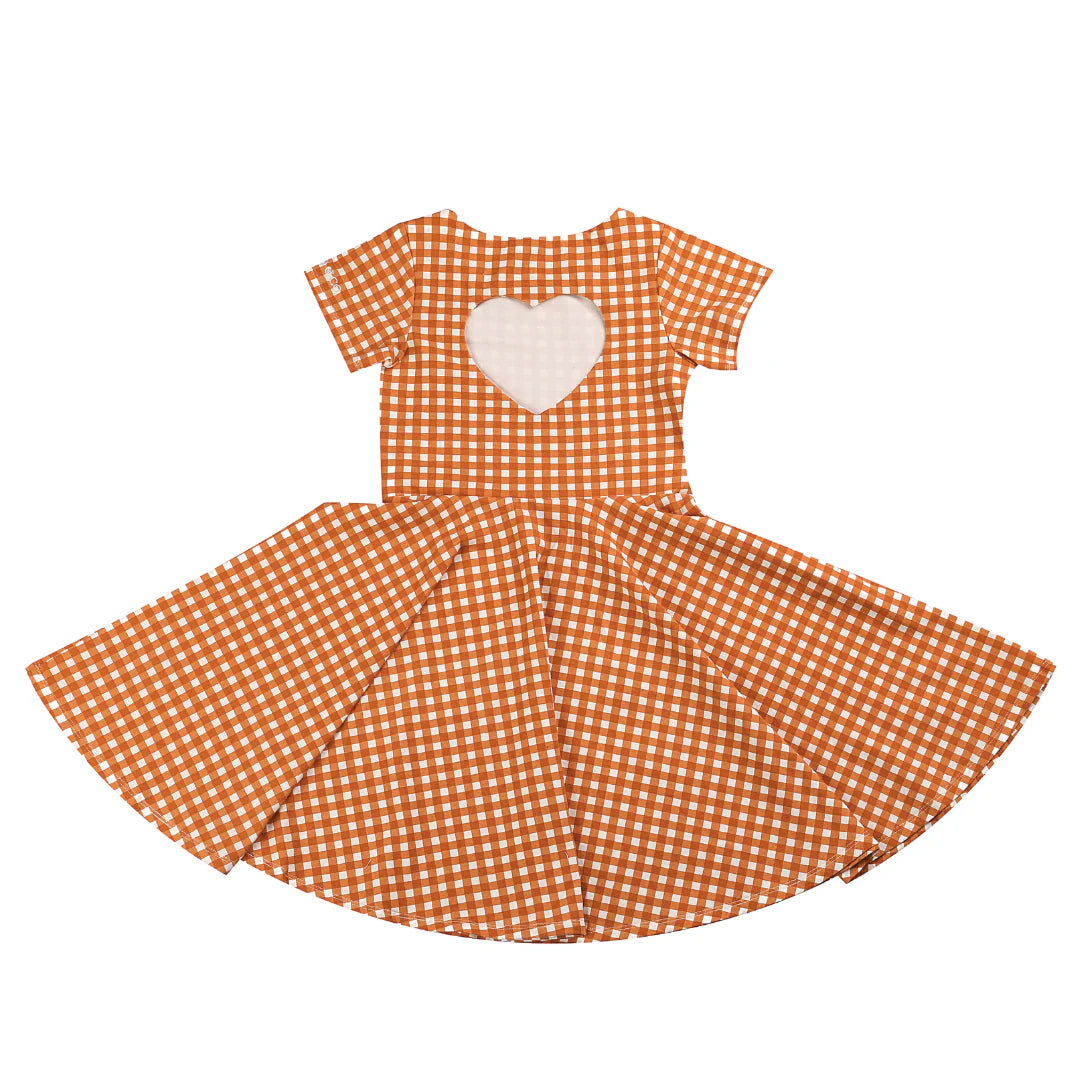 Sweetheart Twirl Dress - Sienna Gingham