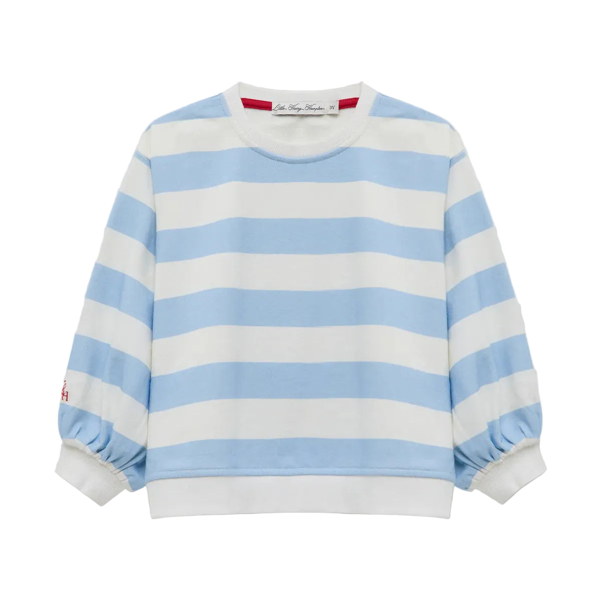 Stripe Crewneck Sweat - Blue