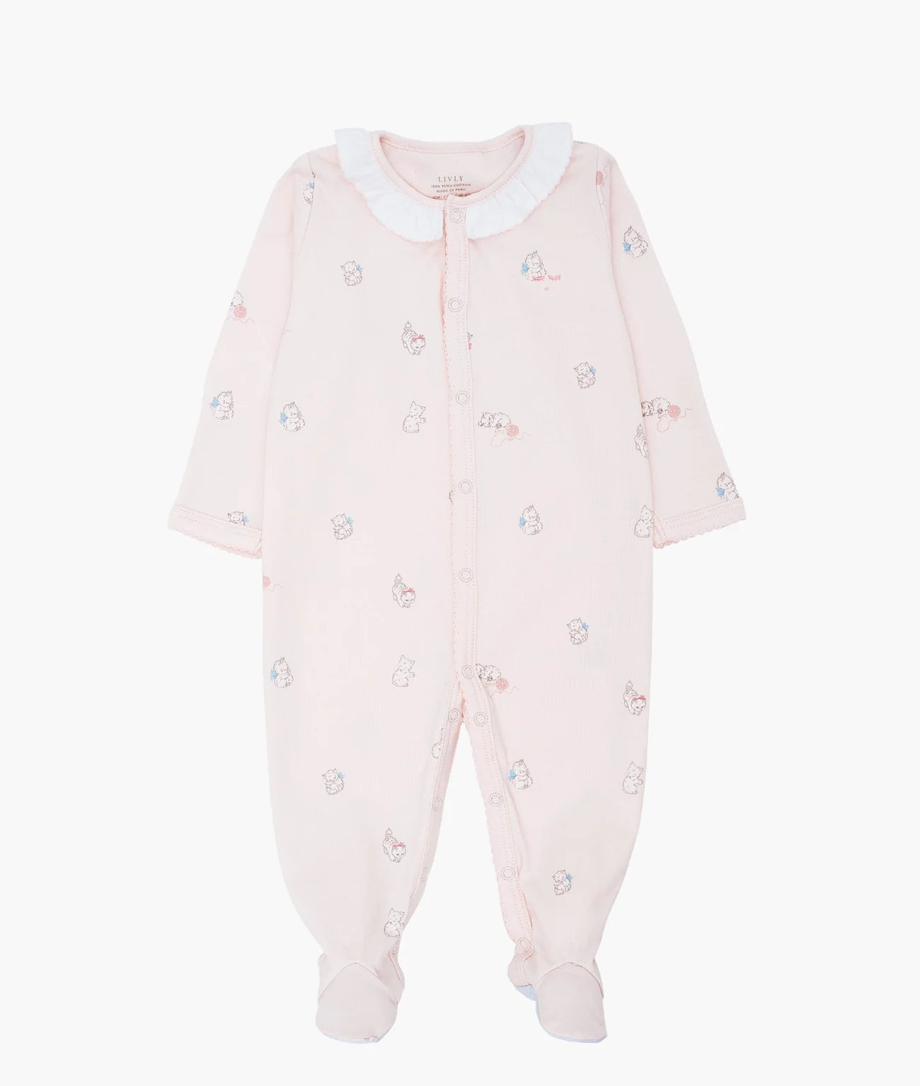 Kittens Ruffled Onesie