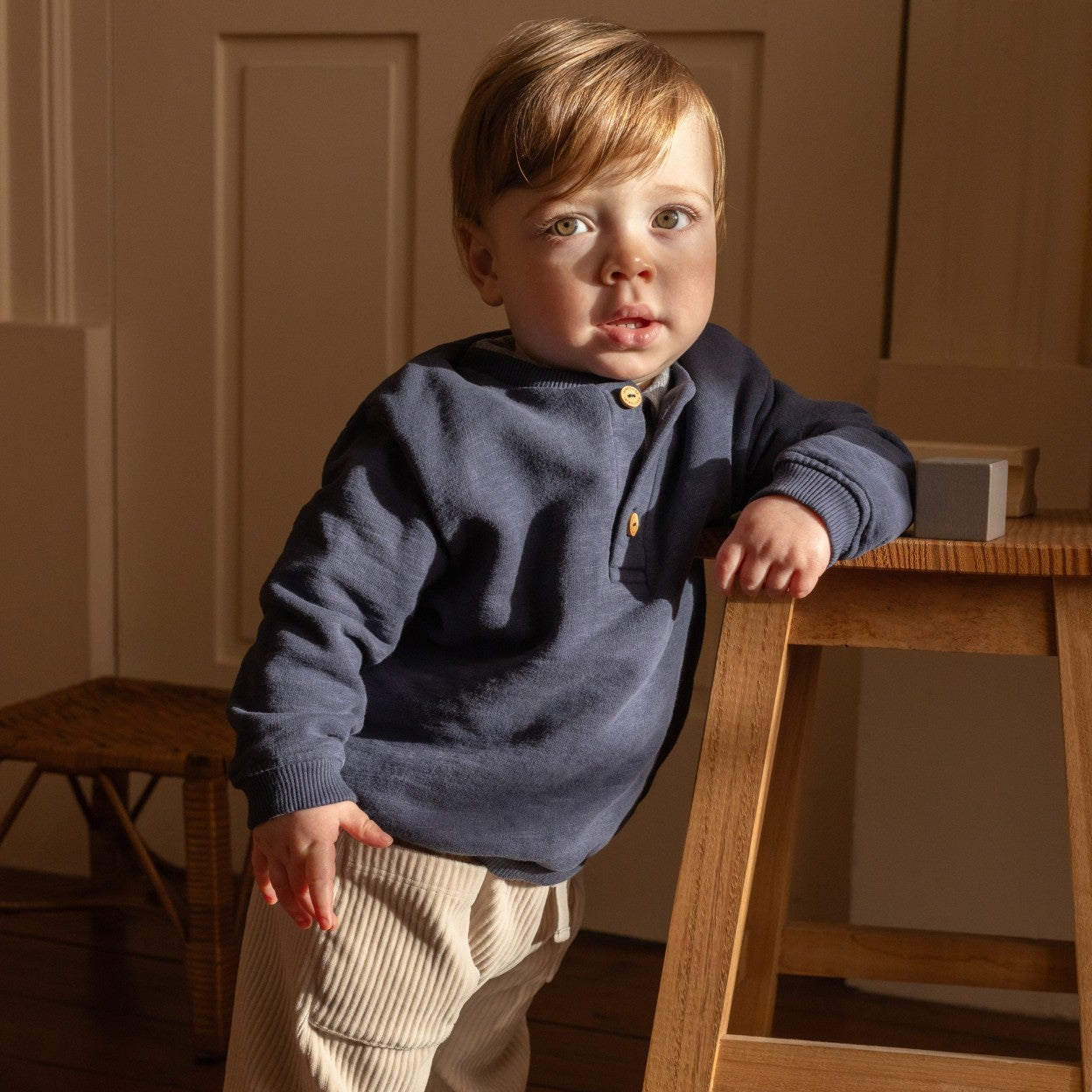 Baby Navy Sweater