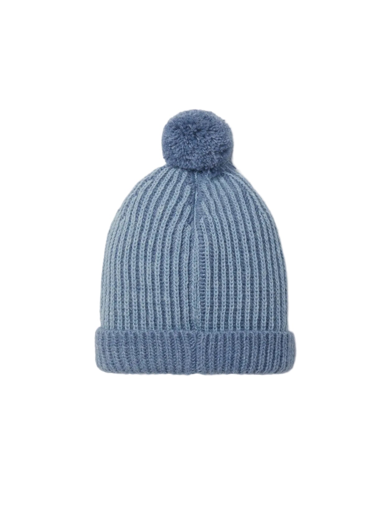 Knitted Beanie - Blue