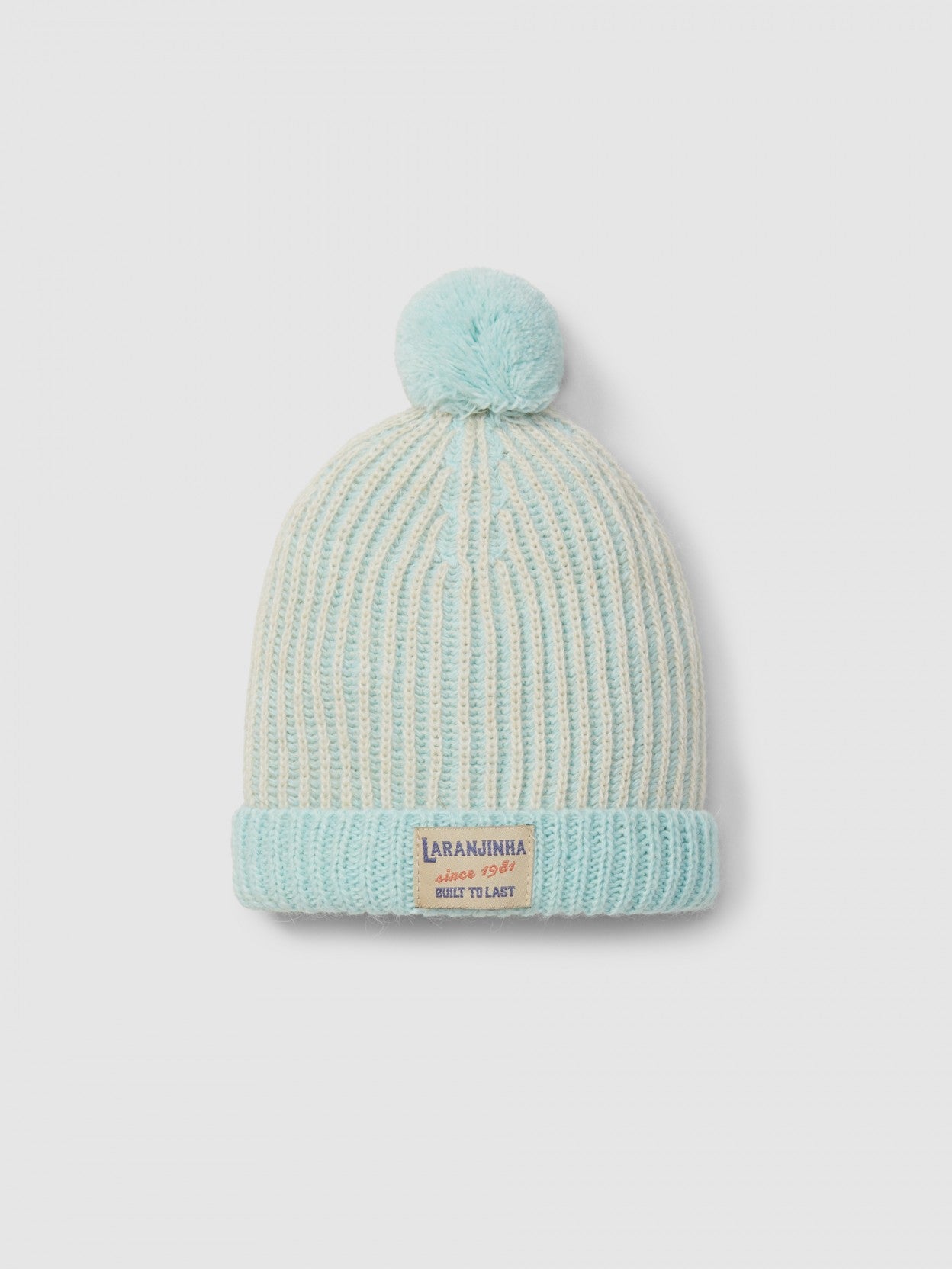 Knitted Beanie - Aqua