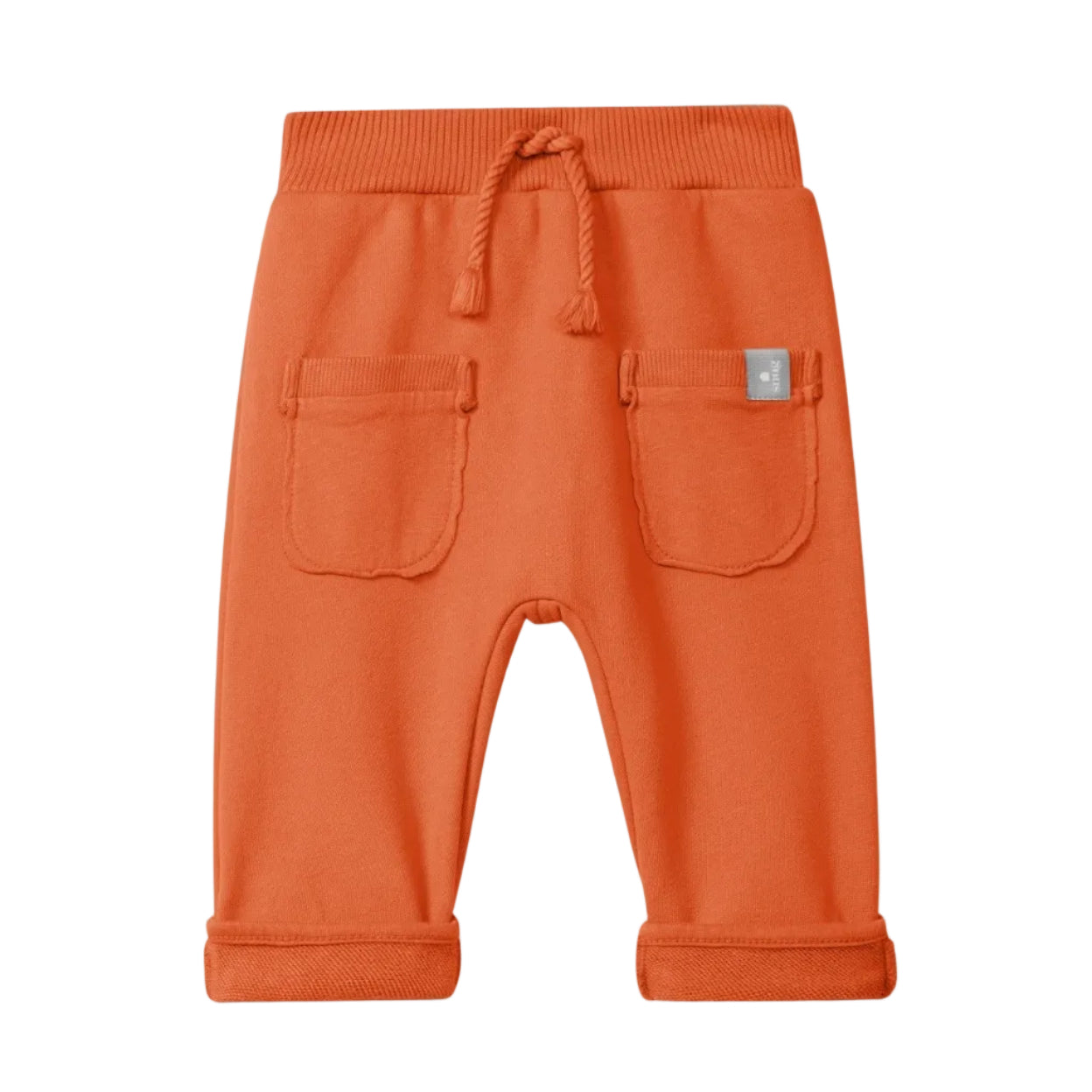 Organic Cotton Pants - Warm Orange