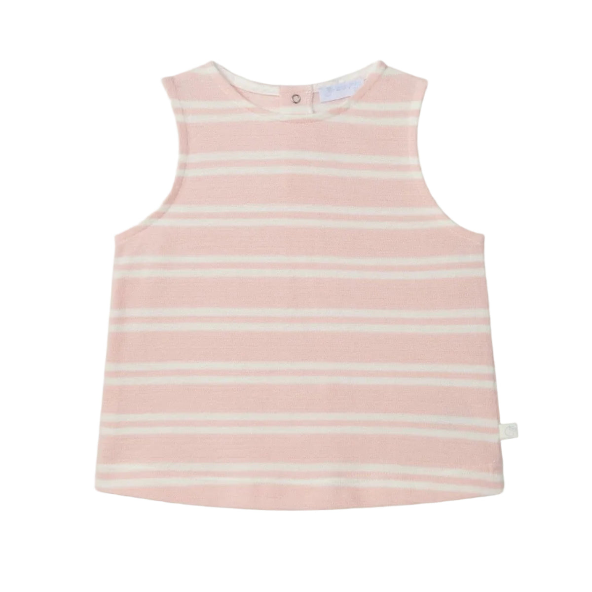 Sleeveless Top - Pink Stripe